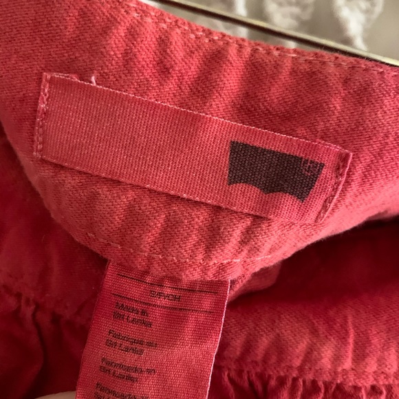 LEVI’S Red Denim Skirt - Picture 4 of 4